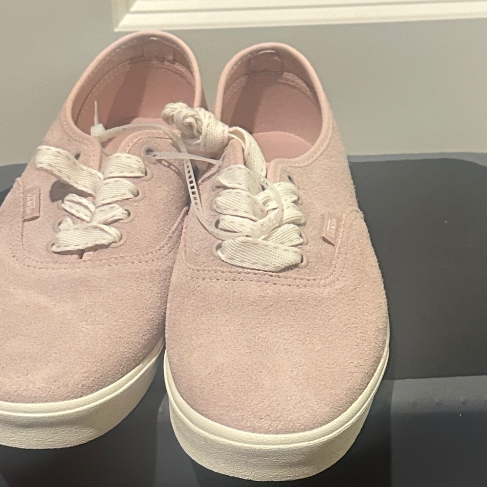 Vans Light Pink Suede Women's Sneakers